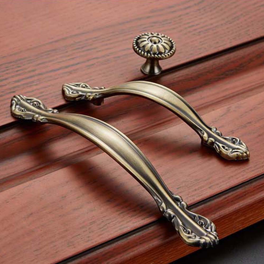 Furniture Hardware Drawer Pulls - Vintage 1 Pcs Dresser Wardrobe Cabinet
