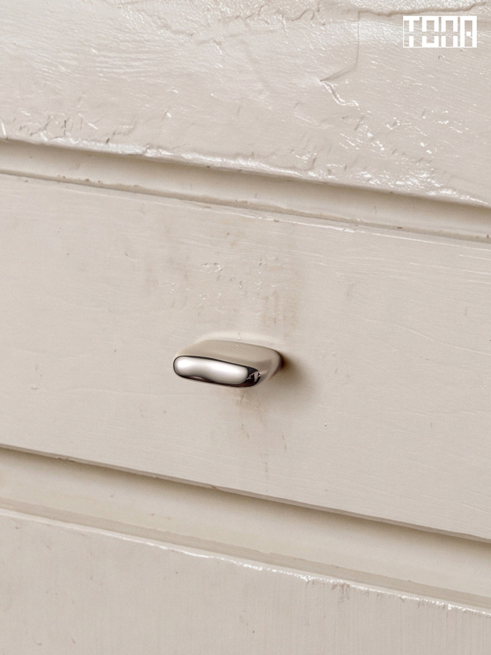 Vintage Furniture Hardware Pulls - TONA French Vintage Solid Brass Drawer