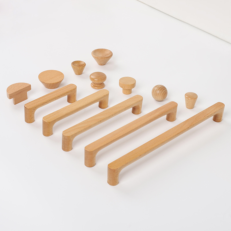Nordic Wooden Furniture Handle - огляд і ціна Furniture Hardware Drawer Pulls