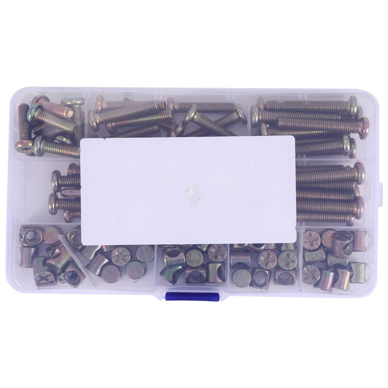 DT17 Baby Bed Screws Bolts Kit - огляд і ціна Furniture Hardware Barrel Nut