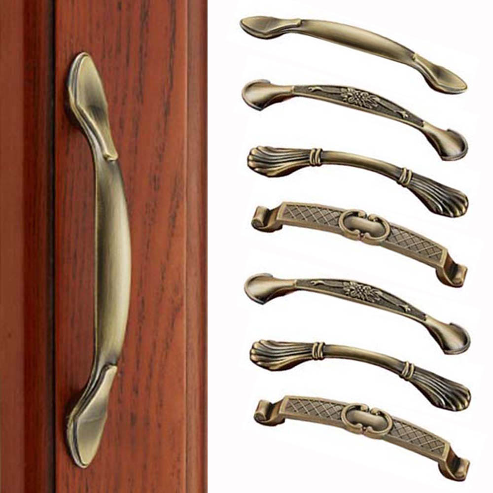 Vintage Bronze Wardrobe Dresse - огляд і ціна Furniture Hardware Drawer Pulls