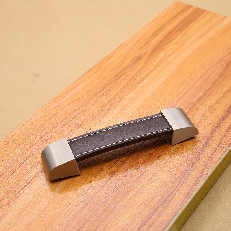 Modern High-grade Leather Hand - огляд і ціна Vintage Furniture Hardware Pulls