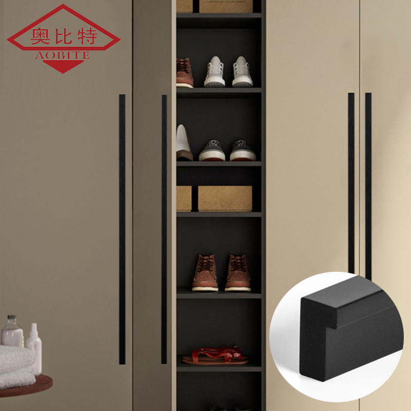 AOBITE Black Long 1200mm Wardr - огляд і ціна Vintage Furniture Hardware Pulls
