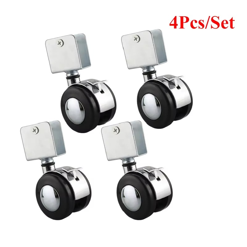 4pcs Brand New 2 Inch Crib Cas - огляд і ціна Brand Hardware Furniture