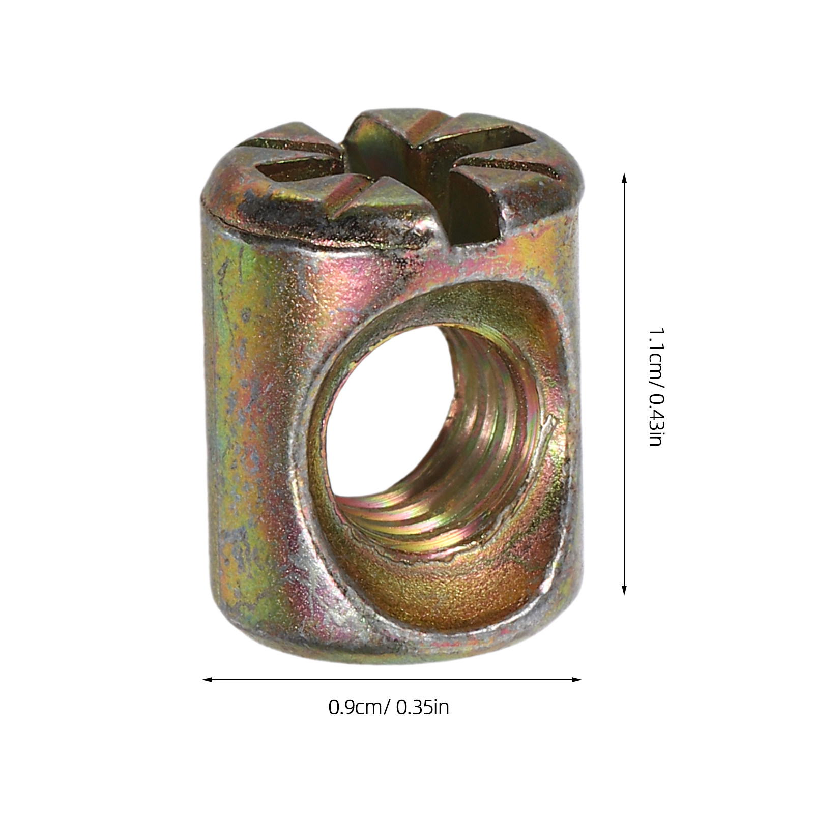 50Pcs Furniture Bolts and Nuts - огляд і ціна Furniture Hardware Barrel Nut