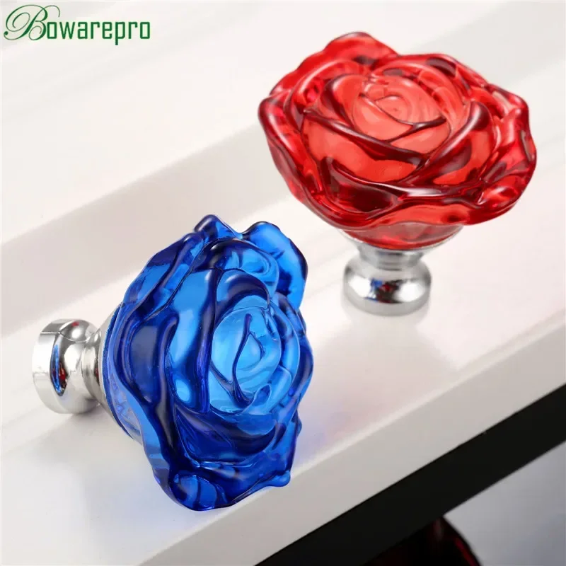 bowarepro 50MM Crystal Rose Gl - огляд і ціна Furniture Hardware Drawer Pulls