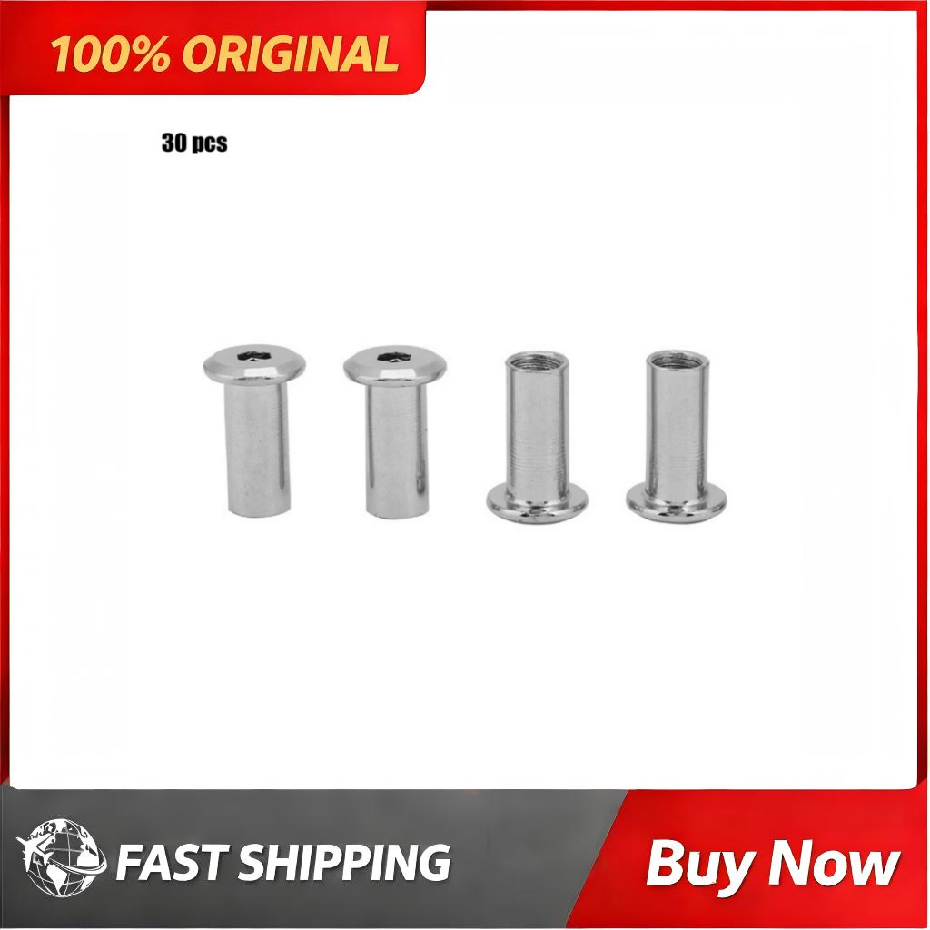 30Pcs Socket T Slot Nuts With  - огляд і ціна Furniture Hardware Barrel Nut