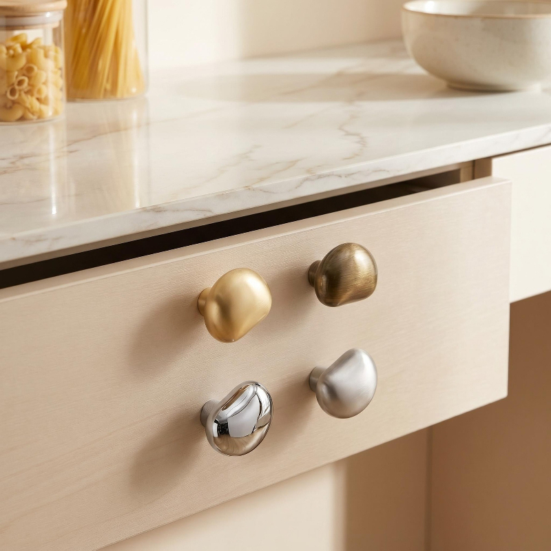 Simple Cabinet Door Knob Pebbl - огляд і ціна Vintage Furniture Hardware Pulls
