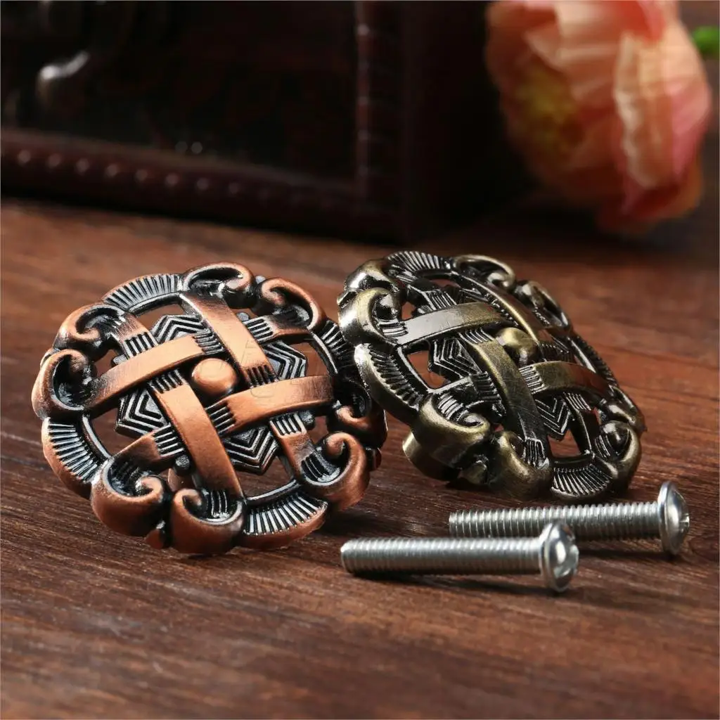 bowarepro Hollow Retro Zinc Al - огляд і ціна Furniture Hardware Drawer Pulls