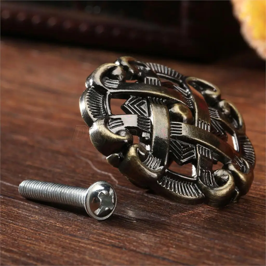 bowarepro Hollow Retro Zinc Al - огляд і ціна Furniture Hardware Drawer Pulls