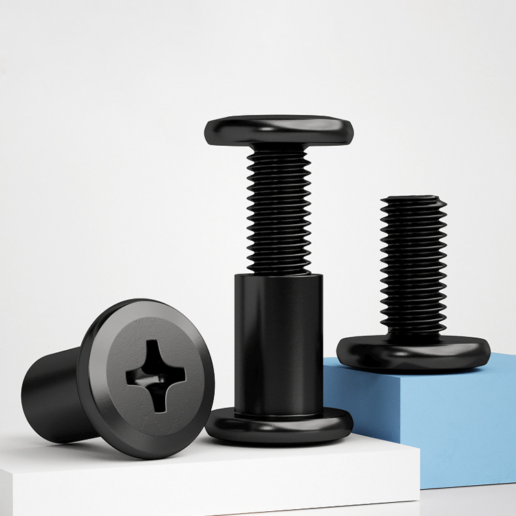 Yiqianyuan Black Carbon Steel  - огляд і ціна Furniture Hardware Barrel Nut
