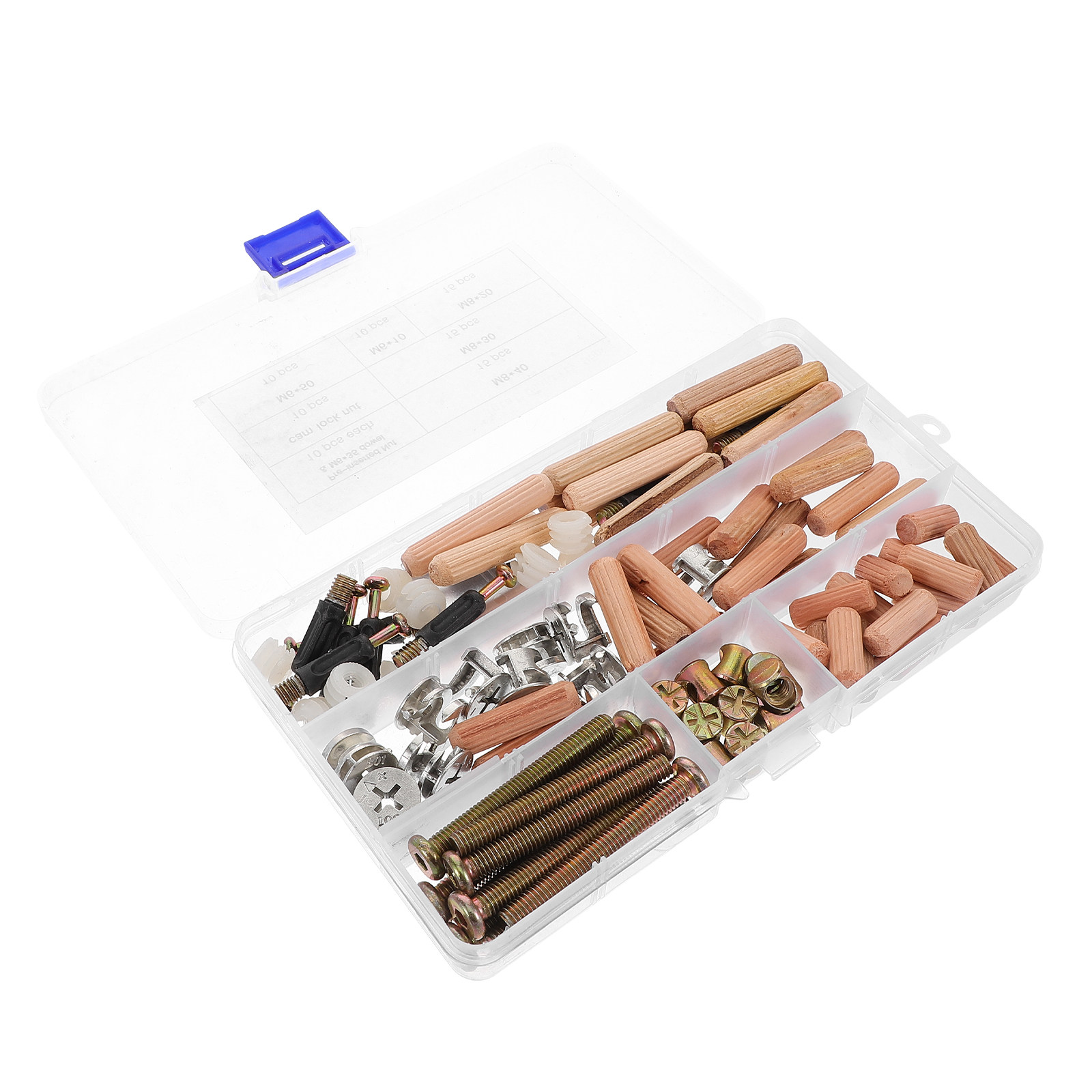 95Pcs Furniture Hardware Set B - огляд і ціна Furniture Hardware Barrel Nut