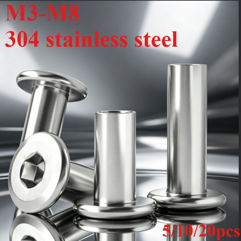 M3 M4 M5 M6 M8 Long Sleeve Nut - огляд і ціна Furniture Hardware Barrel Nut