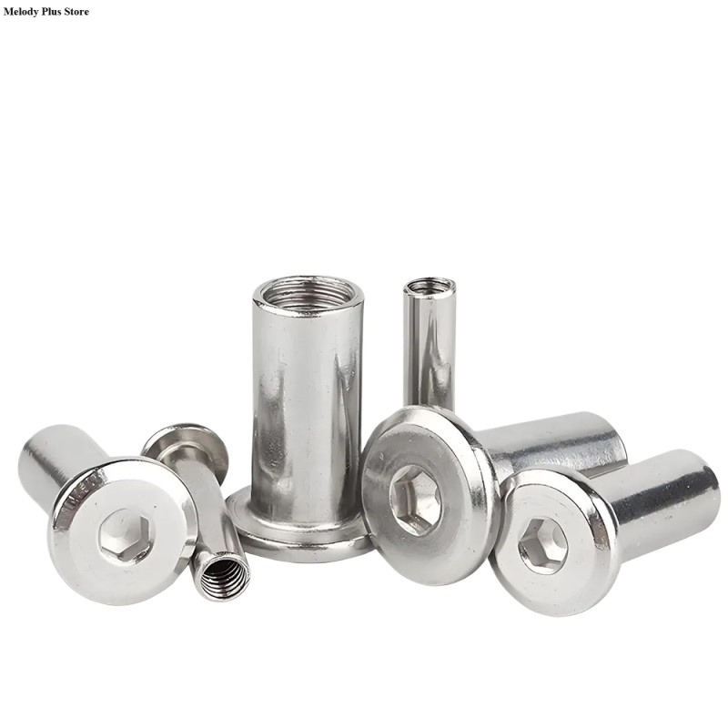 M3 M4 M5 M6 M8 Long Sleeve Nut - огляд і ціна Furniture Hardware Barrel Nut