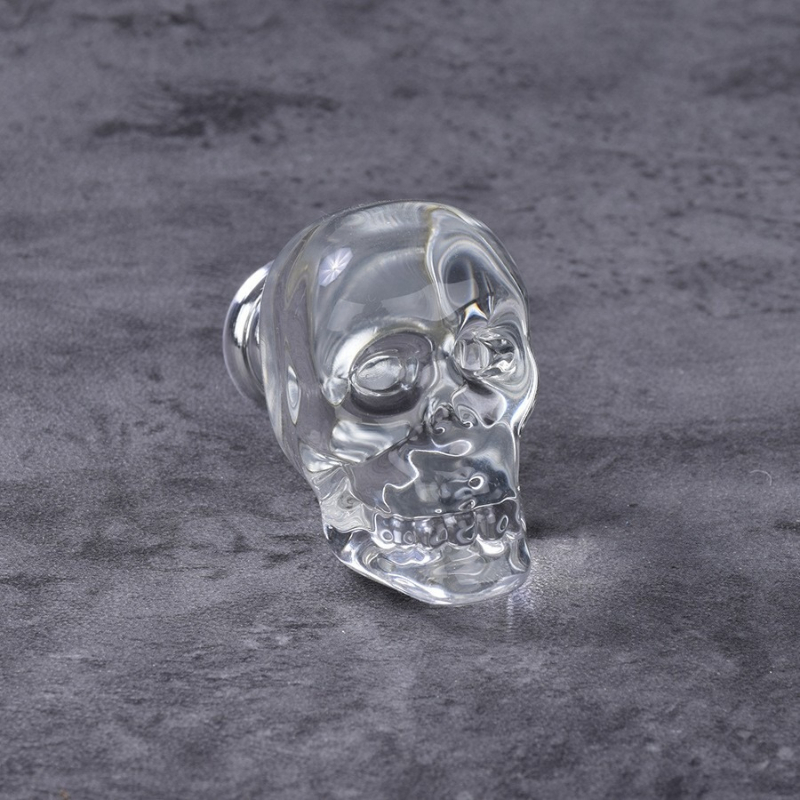 Skull Crystal Glass Knobs Cupb - огляд і ціна Furniture Hardware Trends