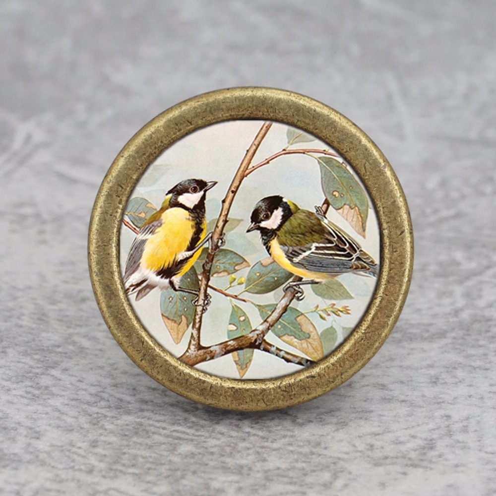 Two Birds--Drawer Knobs Vintag - огляд і ціна Vintage Furniture Hardware Pulls