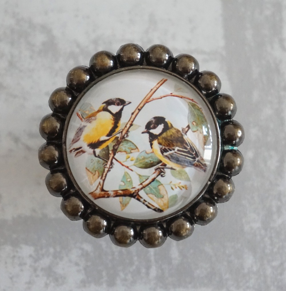 Two Birds--Drawer Knobs Vintag - огляд і ціна Vintage Furniture Hardware Pulls
